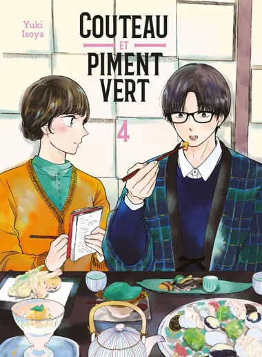 Couteau et piment vert T04