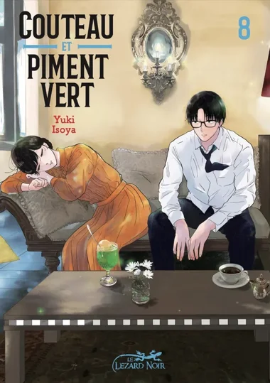 Couteau et piment vert T08