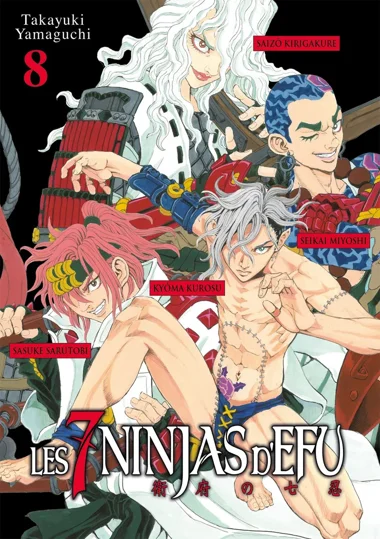 Les 7 Ninjas d'Efu T08
