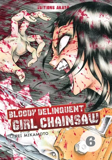 Bloody Delinquent Girl Chainsaw T06