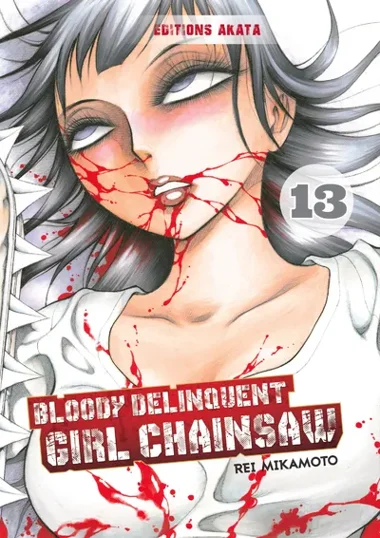 Bloody Delinquent Girl Chainsaw T13