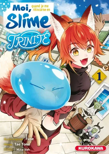 Moi, quand je me réincarne en Slime - Trinité T01