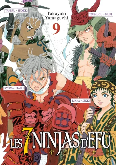 Les 7 Ninjas d'Efu T09