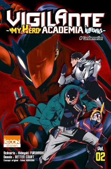 Vigilante - My Hero Academia Illegals T02