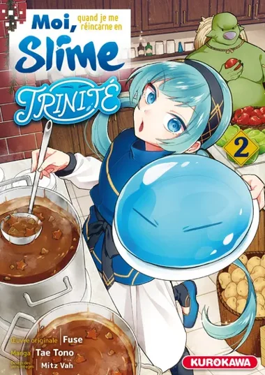 Moi, quand je me réincarne en Slime - Trinité T02
