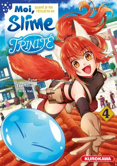 Moi, quand je me réincarne en Slime - Trinité T04